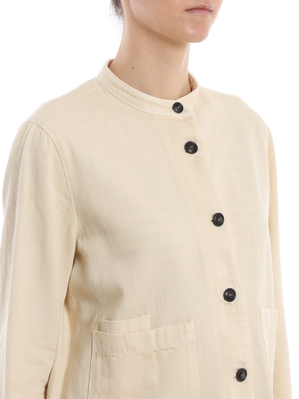 light beige denim jacket