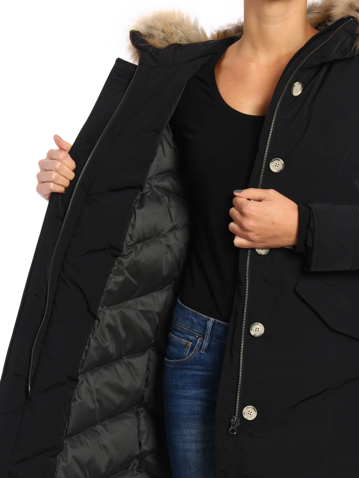 Padded coats Woolrich - Luxury long padded coat - WWCPS2388SM20100