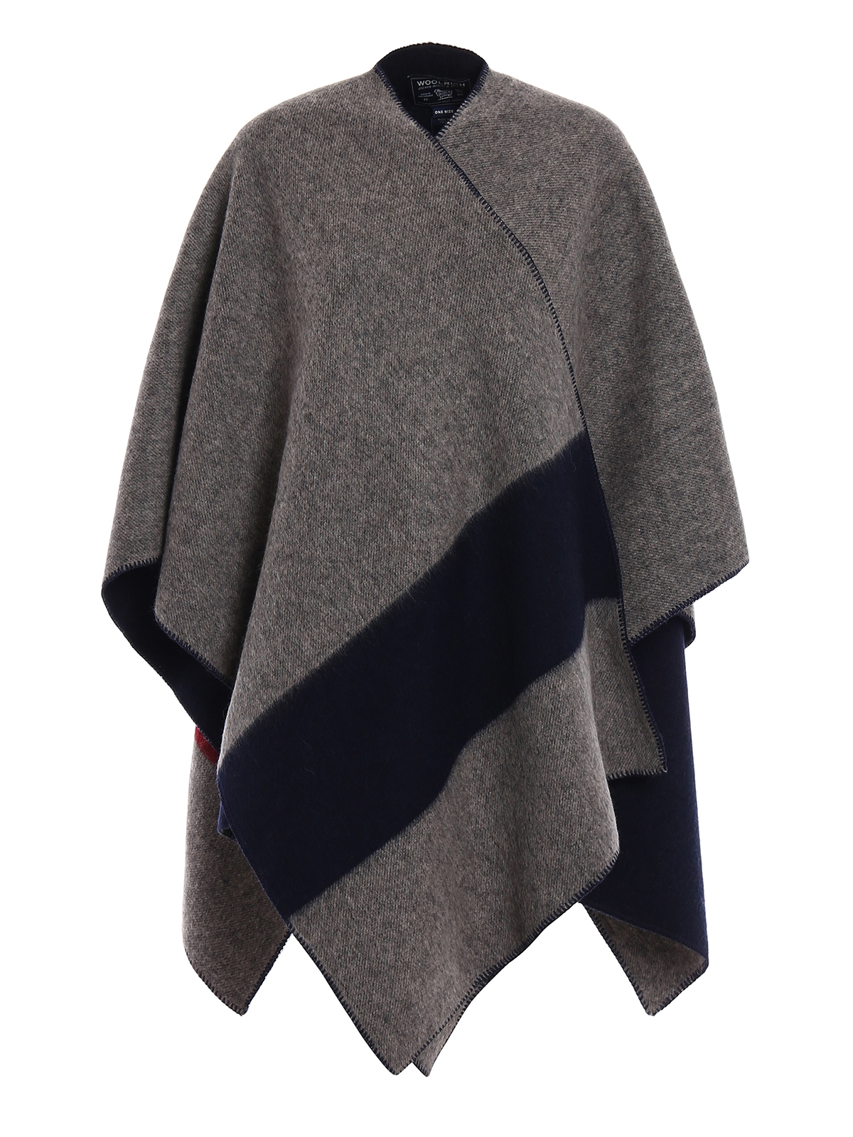 Capes & Ponchos Woolrich - Wool blend reversible cape - WWACC1360AC017276