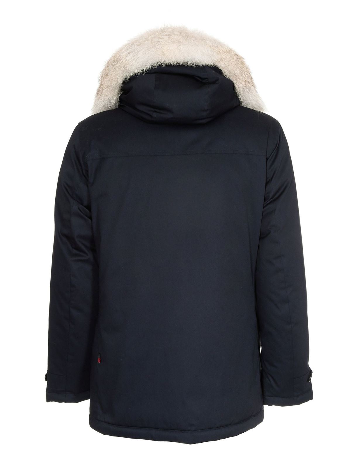 woolrich laminated parka