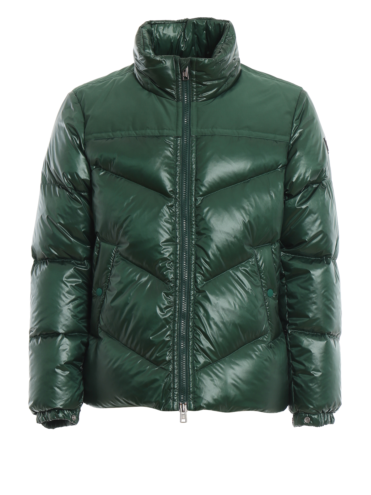 Woolrich Logo Arctic Puffer Jacket In Green | ModeSens