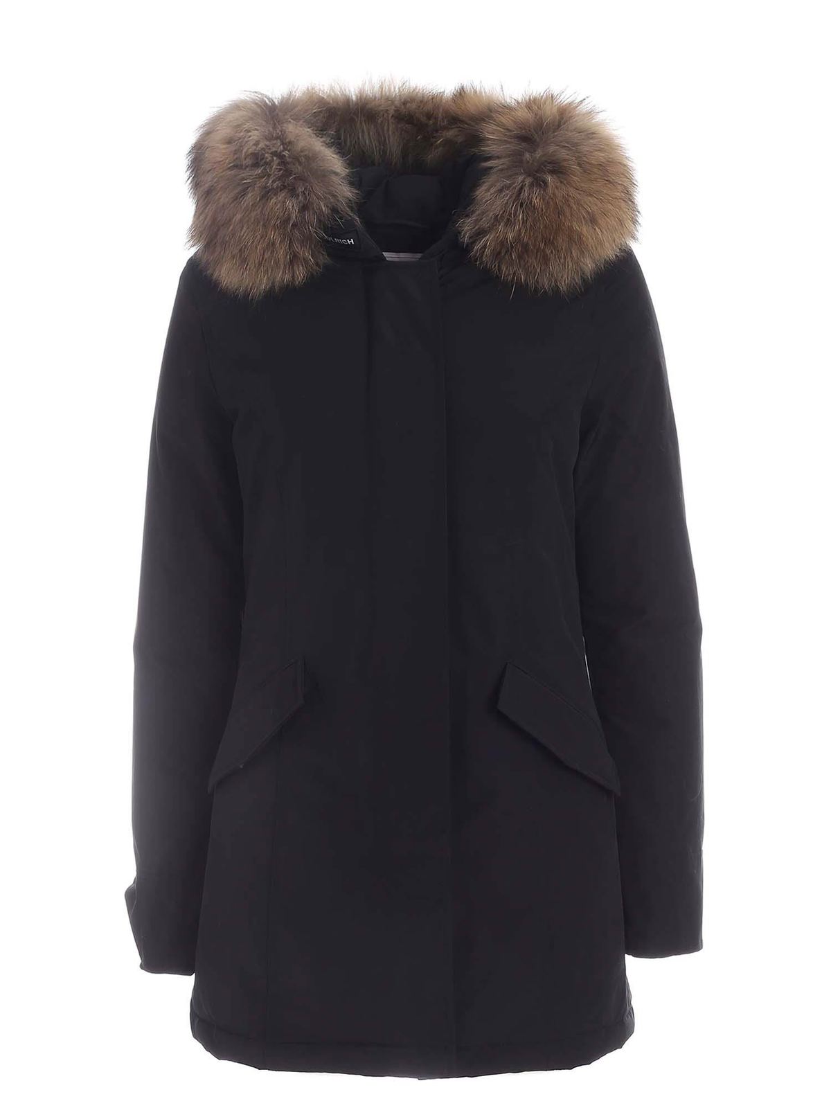 Parkas Woolrich - Artic Parka down jacket in black - CFWWOU0299FRUT0001BLK