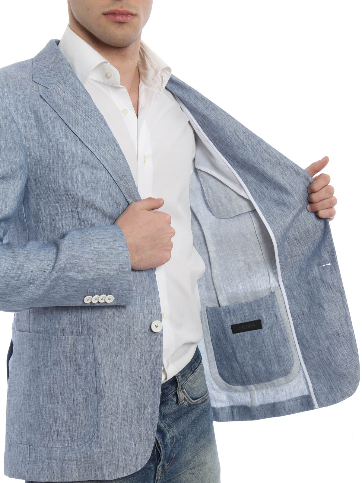 Пиджак без подкладки мужской