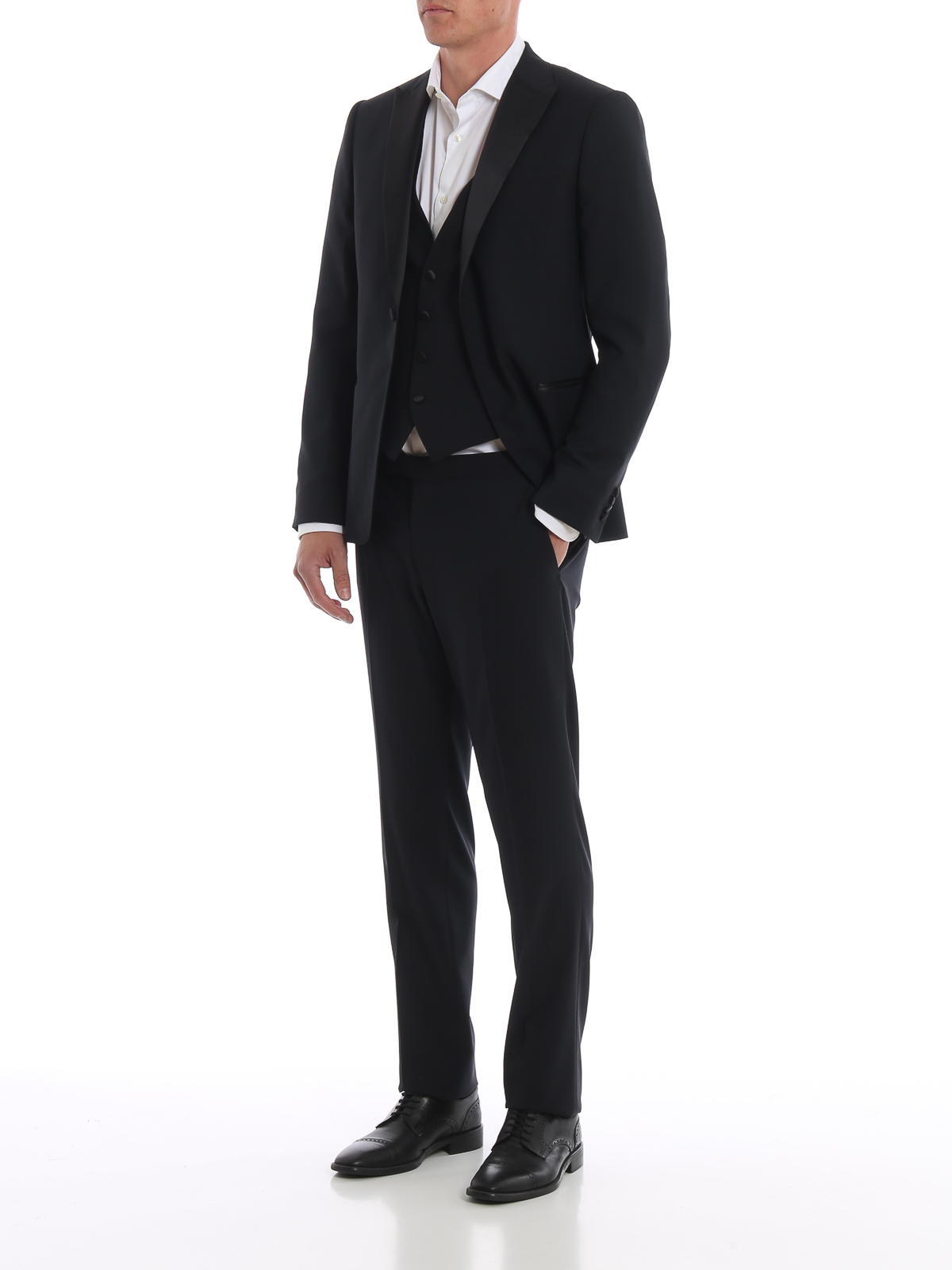 zegna black tuxedo