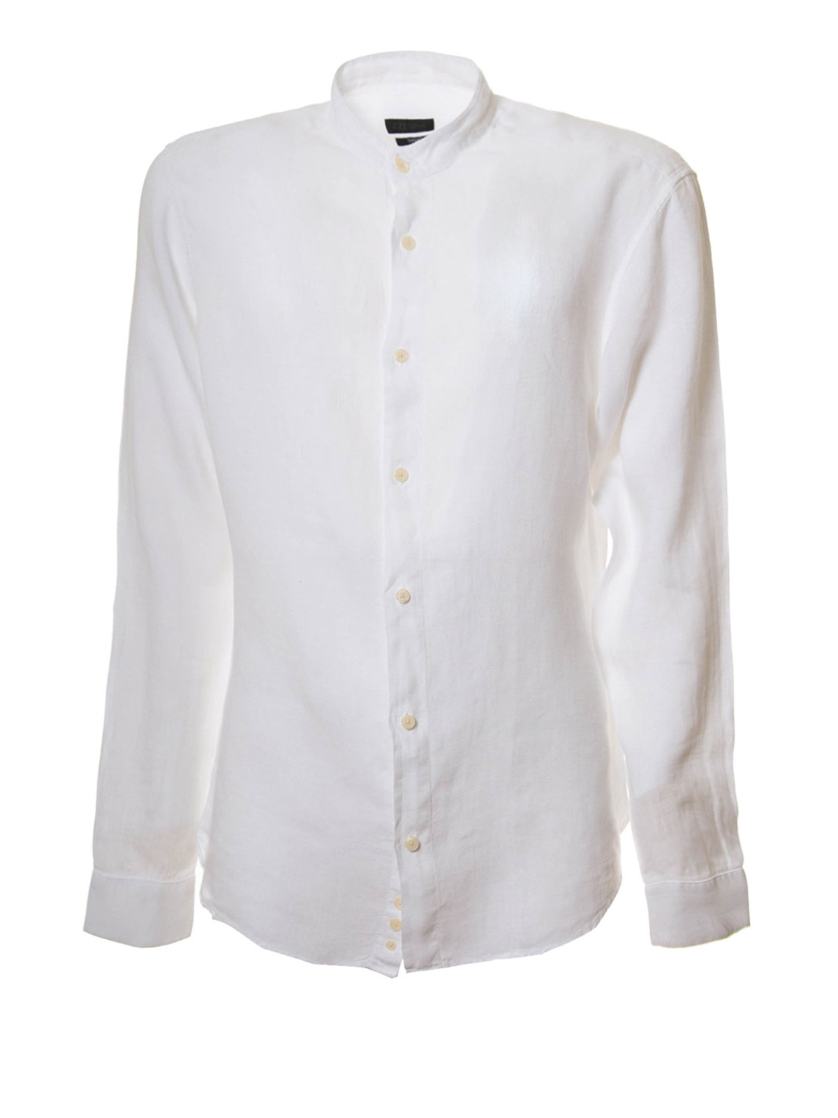 Shirts Z Zegna - Guru collar linen shirt - ZZ550VI220N00 | iKRIX.com