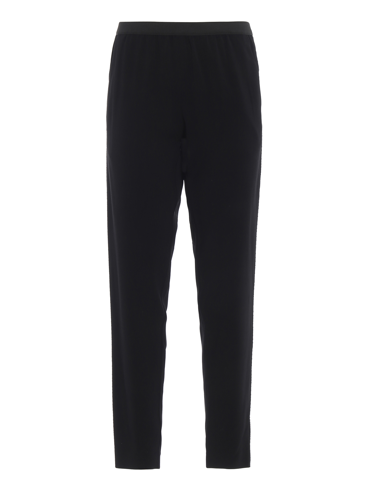 Casual trousers Zadig&Voltaire - Paula side bands black trousers ...
