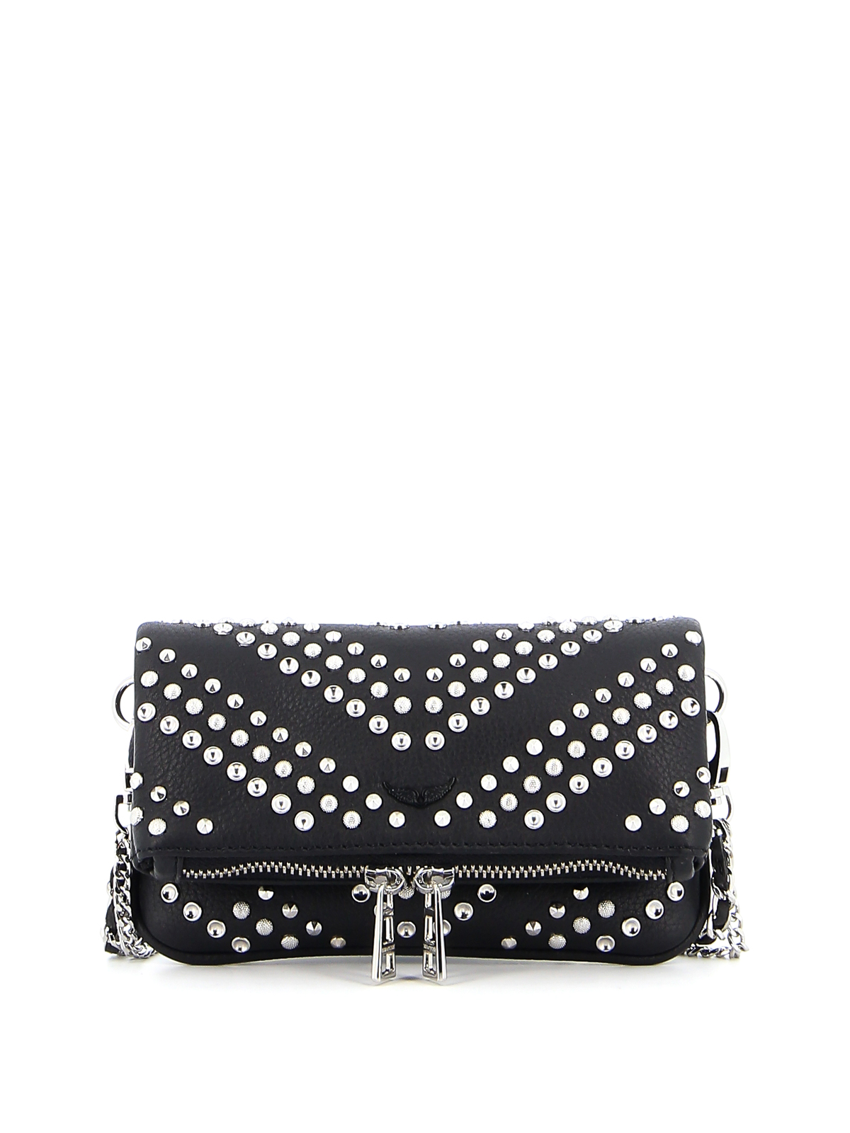 Cross body bags Zadig&Voltaire Studded leather mini bag SKAB2012FNOIR