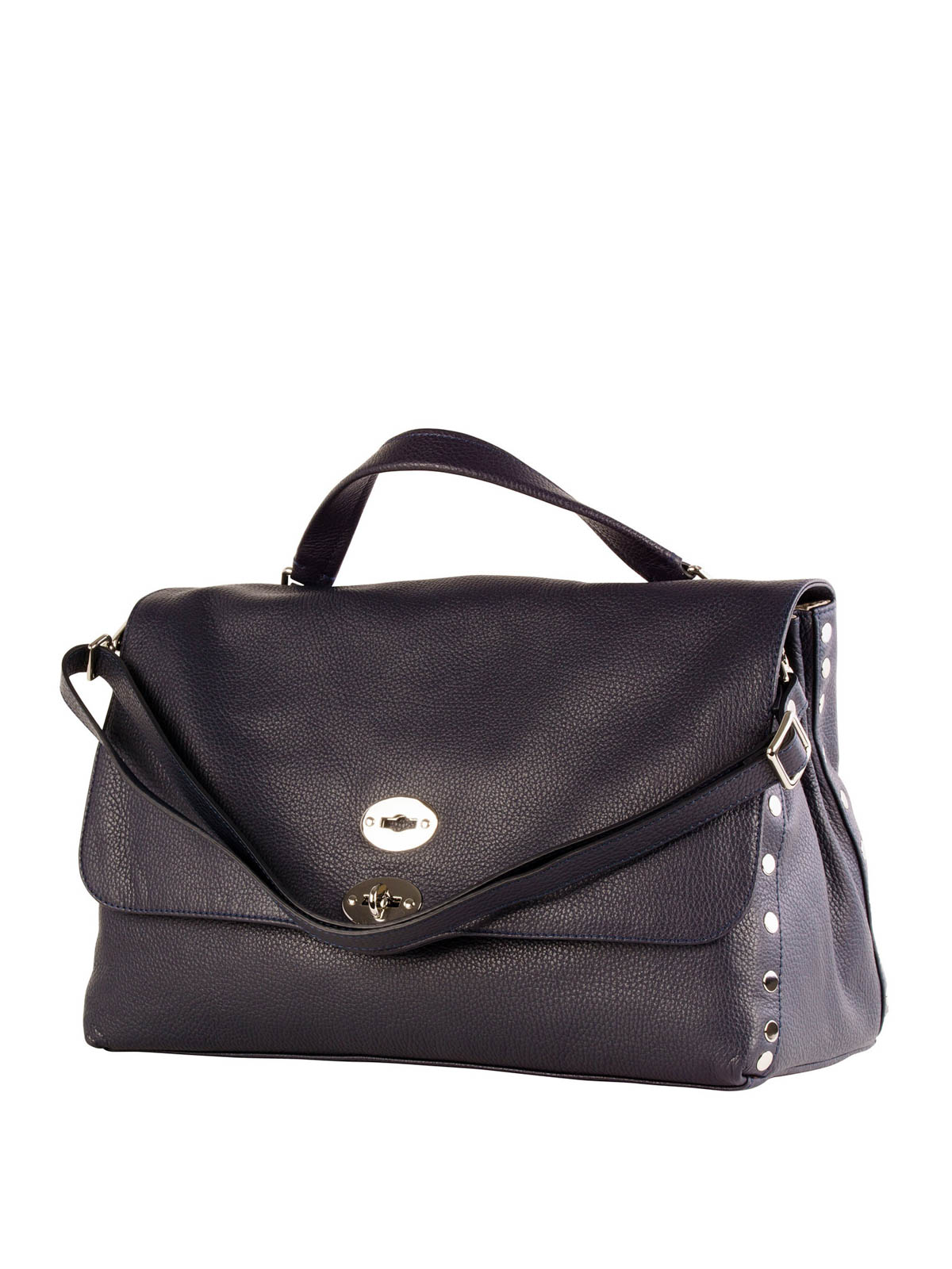 Zanellato Leather POSTINA L Satchel Bag men - Glamood Outlet