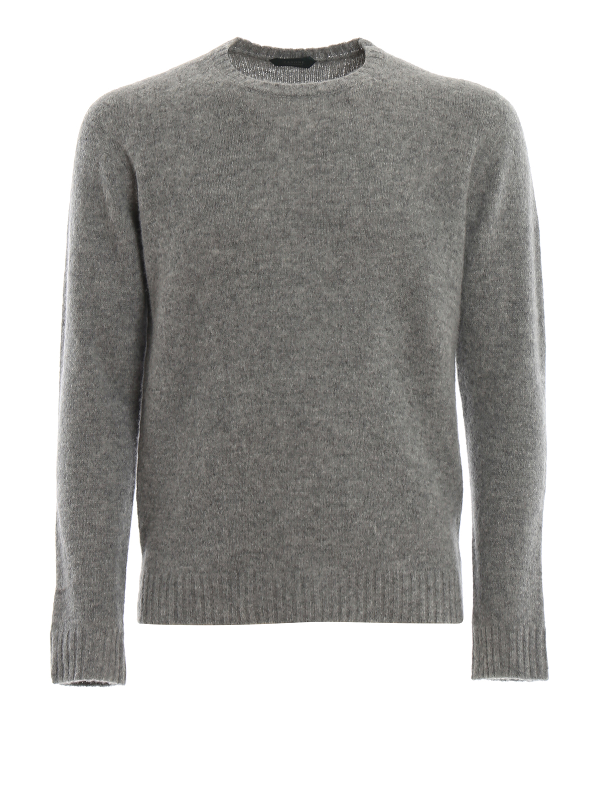 Maglia collo rotondo Zanone - Maglione grigio in morbida lana -  811902ZY285Z4872