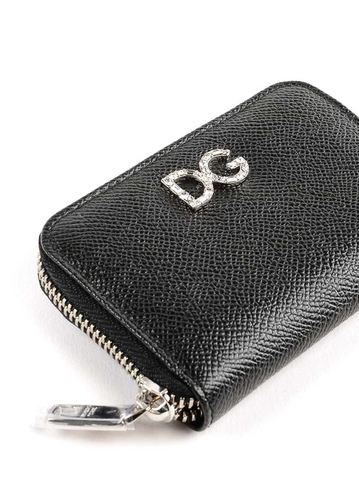 Gabbana - Zip around black small wallet 