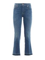 Jeans bootcut crop slavati