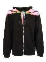 Felpa Colordust Wings nera