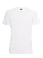 T-shirt logo D bianca