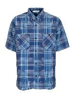 Camicia check blu