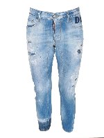 Jeans Tidy Biker azzurro