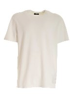 T-shirt con etichetta logo