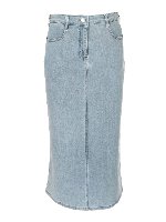 Falda Larga - Azul Claro