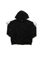 Felpa con tulle nera