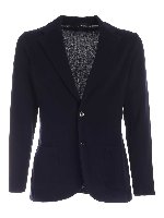 Giacca in maglia blu