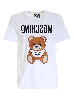 T-shirt con ricamo bianca