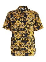 Camicia Logo Baroque nera