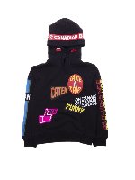 Felpa Traveller Patch nera