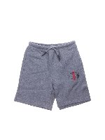 Bermuda in felpa grigi