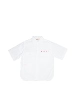 Camicia logo Marni Kids bianca