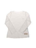 T-shirt in tulle bianco