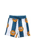 Bermuda a righe blu e bianchi