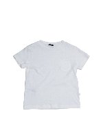 T-shirt taschino sul petto bianca