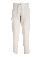 Pantalone beige con coulisse