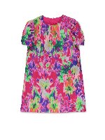 Abito fucsia mezze maniche