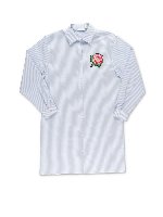 Abito a righe azzurro