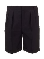 Bermuda sartoriali neri