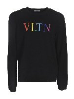 Maglione multicolor VLTN nero
