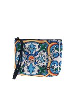 Bustina Aline Fado bianca e blu