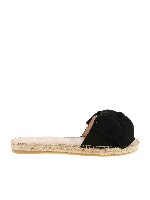 Sandali con fiocco neri