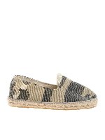 Espadrillas in cotone camouflage