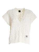 Pullover Diritto color avorio