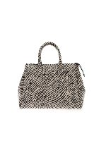 Borsa a mano stampa animalier