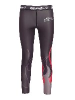 Pantaloni leggings con stampa neri