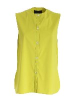 Camicia smanicata Oxford verde lime