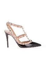 Decollete Rockstud Poudre e Nere