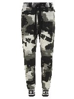 Pantaloni della tuta camouflage neri