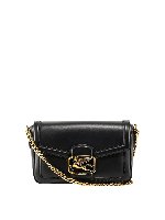 Borsa in pelle con fibbia Pegaso