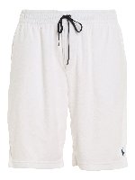 Bermuda in spugna con ricamo logo