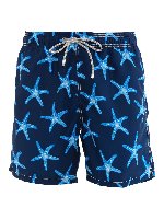 Boxer da mare con stampa stelle marine