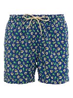 Boxer da mare con stampa pistacchi