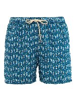 Boxer da mare con stampa gin tonic